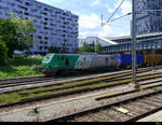 SNCF - 91 87 003 7 060-7 vor Güterzug unterwegs in Basel am 09.05.2022