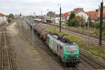 SNCF FRET 437010 passierte am 10. Oktober 2015 den Bahnhof Hagondange.