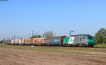 437023 mit einem Schiebewandwagenzug bei Waghäusel 22.4.20