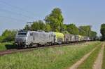 Am 28.04.2022 durchfährt das SNCF- Frettchen  37032 Bornheim in Richtung Norden