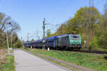 Hexafret 37056 mit einem Kohlezug in Ratingen Lintorf, 7. April 2026
