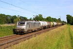 Deutschland 
Lok 437 033 von RRI zieht einem Kesselzug in Kaarst Broicherseite.
28/5/2026