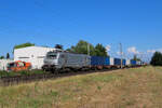 Mommenheim - 18. Juni 2026 : CFL Cargo 37012 mit dem Kombi 44568 von Basel nach Hagondange.