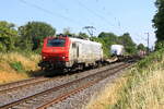Deutschland 
Lok E37 507 von Akiem zieht einem gemischtem G�terzug in Kaarst Broicherseite.
10/7/2026