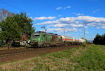 Mommenheim - 4. September 2026 : Akiem/CFL Cargo 3Fox  Werbe lok BB 37027 mit dem Kesselzug 489788 von Hausbergen nach Hagondange.