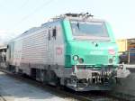 SNCF - E-Lok 437047 abgestellt im Gterbahnhof von Buchs/SG am 13.04.2008