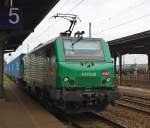 437026 kam mit der  blauen Wand  am 14.08.2010 durch Grokorbetha.