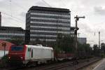 Die CB Rail E37 510 am 22.9.11 bei der Durchfahrt durch Dsseldorf-Rath.