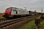 Kleiner Mitzieher von der CB-Rail PRIMA 37 519 mit einem Rhrenzug bei Allerheiligen. 5.4.2013