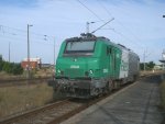 Die franzssische Prima 37041 stand,am 17.August 2013,in Mukran-Mitte.