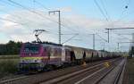 Mit einem Transcereal am Haken rollte 37027 am 24.08.14 durch Rodleben Richtung Magdeburg.