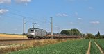 Akiem 37035, vermietet an CFL Cargo Deutschland, mit einem Coil-Zug in Richtung Osnabrück (bei Melle, 27.09.16).
