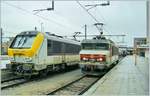 CFL  3018 mit IR Richtung Liège und SNCF BB 15005, die den EC 90 Vauban von Basel nach Luxembourg brachte am 11.