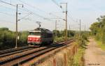 SNCF-Lok 15020 fhrt am 10.August 2011 in Livange an mir vorbei nach Luxemburg.