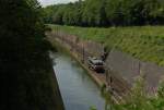 Eine BB 15000, fhrt zwischen Reding & Arzviller Richtung Saverne. 18.07.2012