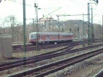 16 020 mit Corail-Zug Le Havre - Paris-St-Lazare am 11.05.2003 im Bahnhof Rouen.