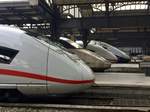 Deutsch-Französisches Treffen der Hochgeschwindigkeitszüge im Pariser Gare de l'Est am 04.04.2017.