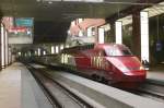 Thalys 4532 in Bahnhof Antwerpen-Centraal, Aufnahme am 12.04.2009