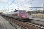 THALYS 4532 Amsterdam-Brussel-Paris, aufgenommen 29/12/2012 in Bahnhof Antwerpen-Luchtbal