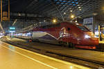 Thalys 4301 mit Disney Werbung in Köln Hbf am 17.01.2019