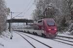 Nachschuss auf den Thalys 4345 in Eschweiler Nothberg auf den Weg nach Köln.