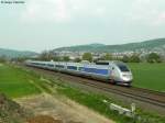 Auch er war von den Bauarbeiten in Frankfurt-Stadion betroffen und musste den lngeren Weg ber die Main-Neckar Bahn nehmen.