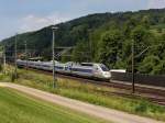 Der TGV POS 4419 nach Zrich Hbf am 28.06.2011 unterwegs bei Tecknau.