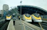 September 1998 in London Waterloo Station.