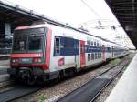 Der Z 20851 mit der Ile de France Lackierung im Bahnhof Paris Est am 04/10/10.