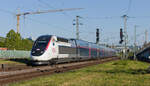 TGV 9570 Stuttgart-Straßbourg am 01.06.2021 in Stuttgart-Zuffenhausen.