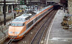 TGV 93 in den späten 80er-Jahren im Hbf.