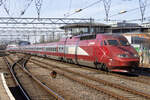 TGV Eurostar 4540 erreicht Amsterdam Centraal am 21.03.2025