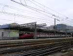 Ein Thalys am Bahnsteig im Bahnhof Bruxelles Midi. 07.03.08 