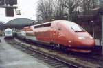 Thalys 4305 Im Bahnhof Aachen Dezember 1998