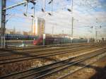 2005-01-13 Thalys Triebzug im Vorfeld von Paris Gare du Nord