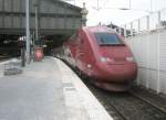 Hier THA 9314 von Amsterdam Centraal nach Paris Gare du Nord, dieser Triebzug stand am 24.7.2010 in Paris Gare du Nord.