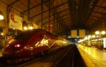 Eine Thalys Doppeleinheit am 2.4.2012 im Gare du Nord.