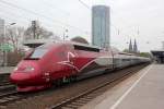 Thalys 4306 in Kln Messe/Deutz am 21.04.2013