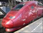 Detailansicht eines Thalys-Triebkopfs, aufgenommen am 15.10.2006 in Kln Hbf.