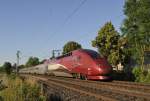 Thalys 4346, Umleiter auf der KBS 485 bei Km 21,2 Rimburg aus Aachen, am 30.6.2015