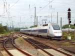 TGV-POS 4410 fhrt als TGV 9575 Paris-Est - Mnchen Hbf aus Karlsruhe Hbf aus.