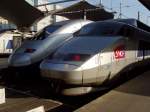 2 x TGV im Gare de Lyon, Paris am 15.