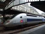 TGV-POS kurz vor der Abfahrt nach Stuttgart.