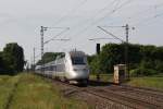 4405 als TGV 9552 von Frankfurt(Main)Hbf nach Paris Est.Am 09.06.10 in Lampertheim.