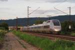 TGV POS 44** als TGV 9577 (Paris-Stuttgart) bei Malsch. Aufgenommen am 09.07.2012.