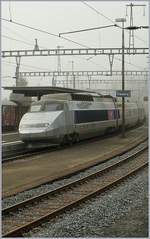TGV Lyria von Paris nach Bern in Travers.