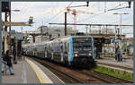 Der Z 20883 der SNCF f�hrt am 07.05.2026 in den Bahnhof Villeneuve-Saint Georges ein. 