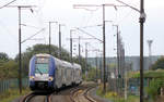 SNCF-Triebzug 370 (laut Aufkleber auf der Front) wurde am 10. Oktober 2015 in Thionville dokumentiert.