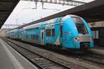 Z-24597 tragt die Rhones-Alpes farben am 31 Dezember 2023 in Geneve. Das zeitalter der gezogene Züge Lyon<=>Geneve neigt sich rasch zum Ende.