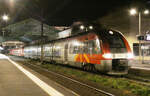 Triebzug 27897 hält als TER in Richtung Sète in Beziers. Beziers, 4.3.2026